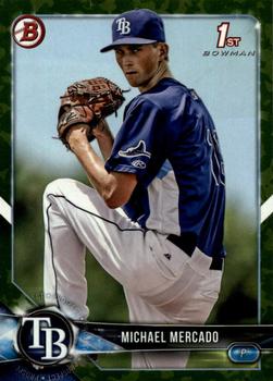 2018 Bowman - Prospects Camo #BP16 Michael Mercado Front