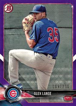 2018 Bowman - Prospects Purple #BP54 Alex Lange Front