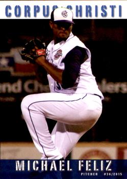 2015 Grandstand Corpus Christi Hooks #NNO Michael Feliz Front