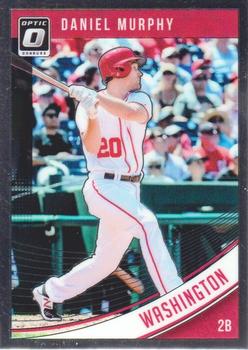 2018 Donruss Optic #159 Daniel Murphy Front