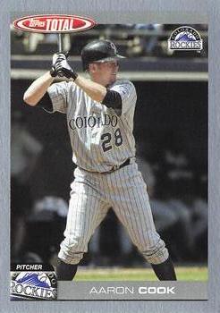 2004 Topps Total - Silver #92 Aaron Cook Front