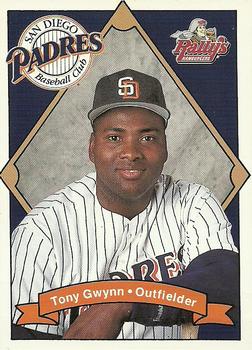 1991 Rally's San Diego Padres Magazine Inserts #22 Tony Gwynn Front