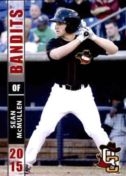 2015 Grandstand Quad Cities River Bandits #NNO Sean McMullen Front