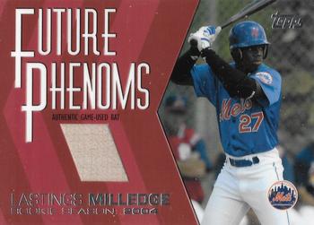 2004 Topps Traded & Rookies - Future Phenoms Relics #FP-LM Lastings Milledge Front