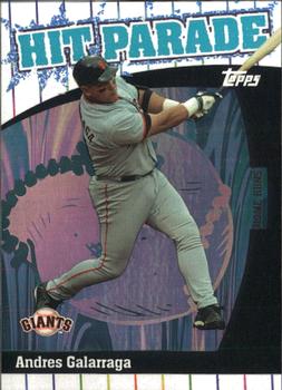 2004 Topps - Hit Parade #HP7 Andres Galarraga Front