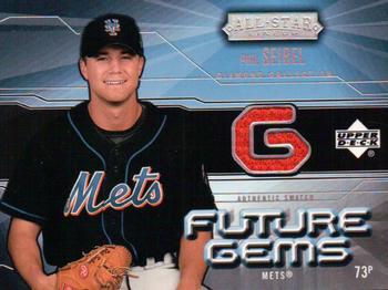2004 Upper Deck Diamond Collection All-Star Lineup - Future Gems Jersey #FG-PS Phil Seibel Front