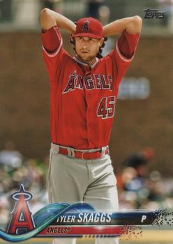 2018 Topps Update #US127 Tyler Skaggs Front