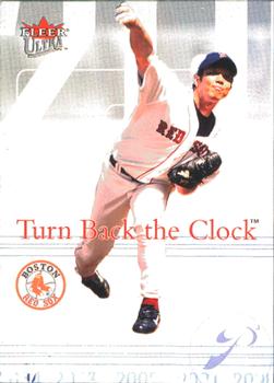 2004 Ultra - Turn Back the Clock #18 TBC Hideo Nomo Front
