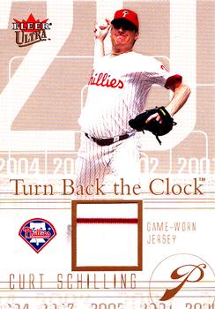 2004 Ultra - Turn Back the Clock Jerseys Copper #TBC-CS Curt Schilling Front