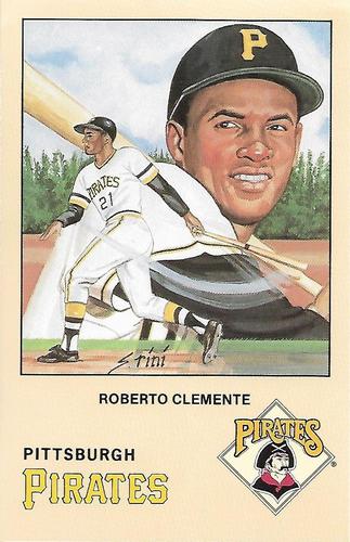 1990 Historic Limited Editions Roberto Clemente Postcards #8 Roberto Clemente Front
