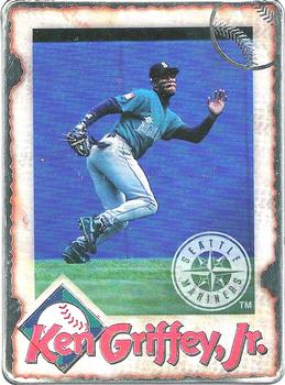 1996 Metallic Impressions Ken Griffey Jr. 10 #4 Ken Griffey Jr. Front