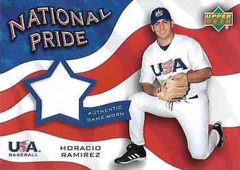 2004 Upper Deck - National Pride Memorabilia Series Two #NPP-HR Horacio Ramirez Front
