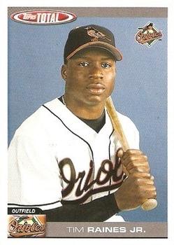 2004 Topps Total #735 Tim Raines Jr. Front
