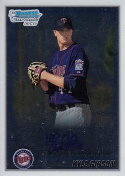 2010 Bowman Chrome - Prospects Autographs #BCP202 Kyle Gibson Front