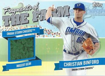 2018 Topps Pro Debut - Fragments of the Farm Relics #FOTF-OSC Christian Binford Front