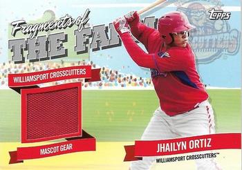 2018 Topps Pro Debut - Fragments of the Farm Relics #FOTF-WC Jhailyn Ortiz Front