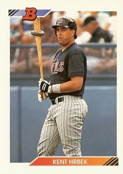 1992 Bowman #445 Kent Hrbek Front