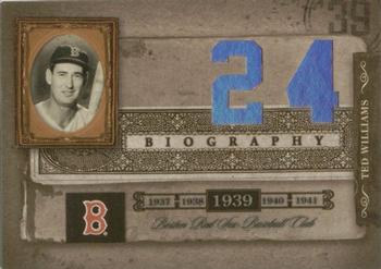 2005 Leaf Limited - Biography #NNO Ted Williams Front