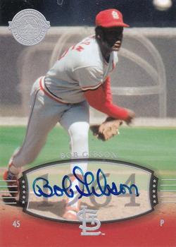 2004 Upper Deck Legends Timeless Teams - Autographs #1 Bob Gibson Front