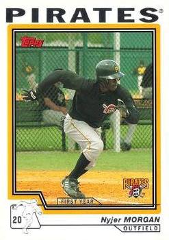 2004 Topps Traded & Rookies #T140 Nyjer Morgan Front