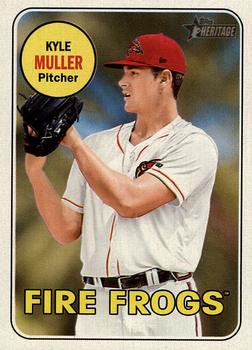 2018 Topps Heritage Minor League #178 Kyle Muller Front