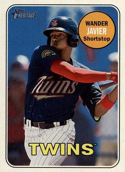 2018 Topps Heritage Minor League #212 Wander Javier Front