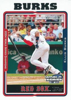 2004 Topps World Champions Boston Red Sox #28 Ellis Burks Front