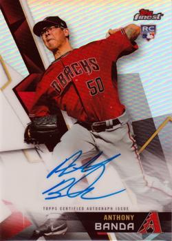 2018 Finest - Finest Autographs #FA-ABA Anthony Banda Front