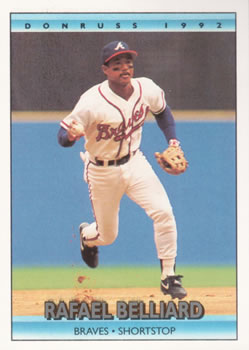 1992 Donruss #107 Rafael Belliard Front