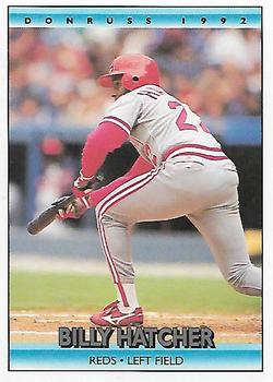 1992 Donruss #537 Billy Hatcher Front