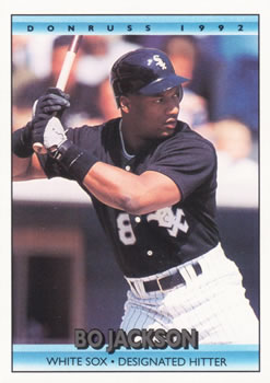 1992 Donruss #470 Bo Jackson Front