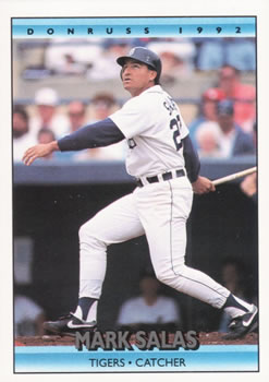 1992 Donruss #512 Mark Salas Front