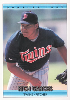 1992 Donruss #516 Rich Garces Front