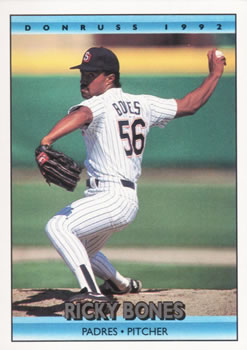 1992 Donruss #545 Ricky Bones Front