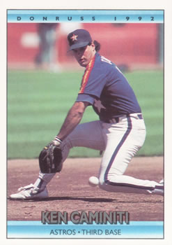 1992 Donruss #66 Ken Caminiti Front