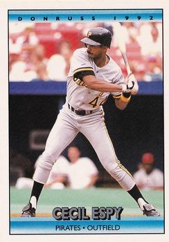 1992 Donruss #678 Cecil Espy Front