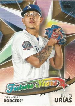 2018 Topps - Future Stars Gold #FS-49 Julio Urias Front