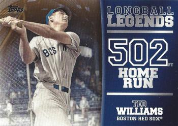 2018 Topps - Longball Legends Gold #LL-5 Ted Williams Front