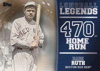 2018 Topps - Longball Legends Gold #LL-46 Babe Ruth Front