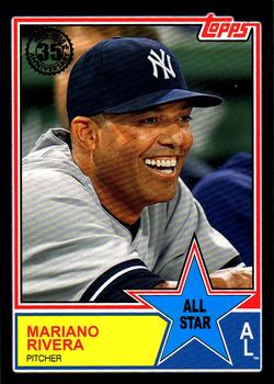 2018 Topps - 1983 Topps Baseball 35th Anniversary All-Stars Black #83AS-62 Mariano Rivera Front