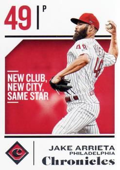 2018 Panini Chronicles #29 Jake Arrieta Front