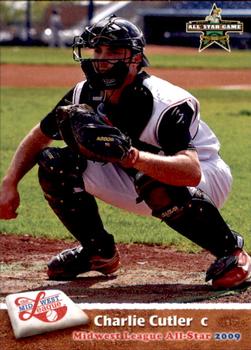 2009 Grandstand Midwest League Western Division All-Stars #NNO Charlie Cutler Front