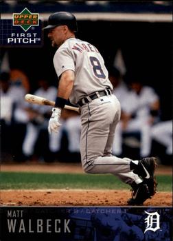 2004 Upper Deck First Pitch #111 Matt Walbeck Front