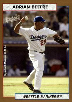 2005 Bazooka - Gold Chunks #8 Adrian Beltre Front