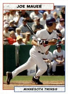 2005 Bazooka - Minis #68 Joe Mauer Front