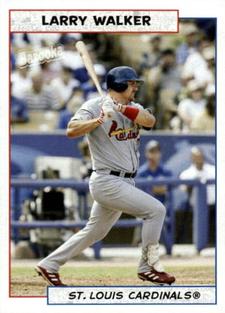 2005 Bazooka - Minis #152 Larry Walker Front