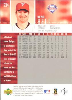 2004 Upper Deck - High Gloss #234 David Bell Back