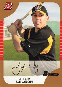 2005 Bowman - Gold #94 Jack Wilson Front