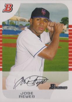 2005 Bowman - White #82 Jose Reyes Front