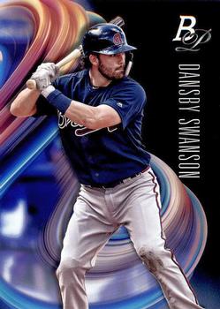 2018 Bowman Platinum #90 Dansby Swanson Front